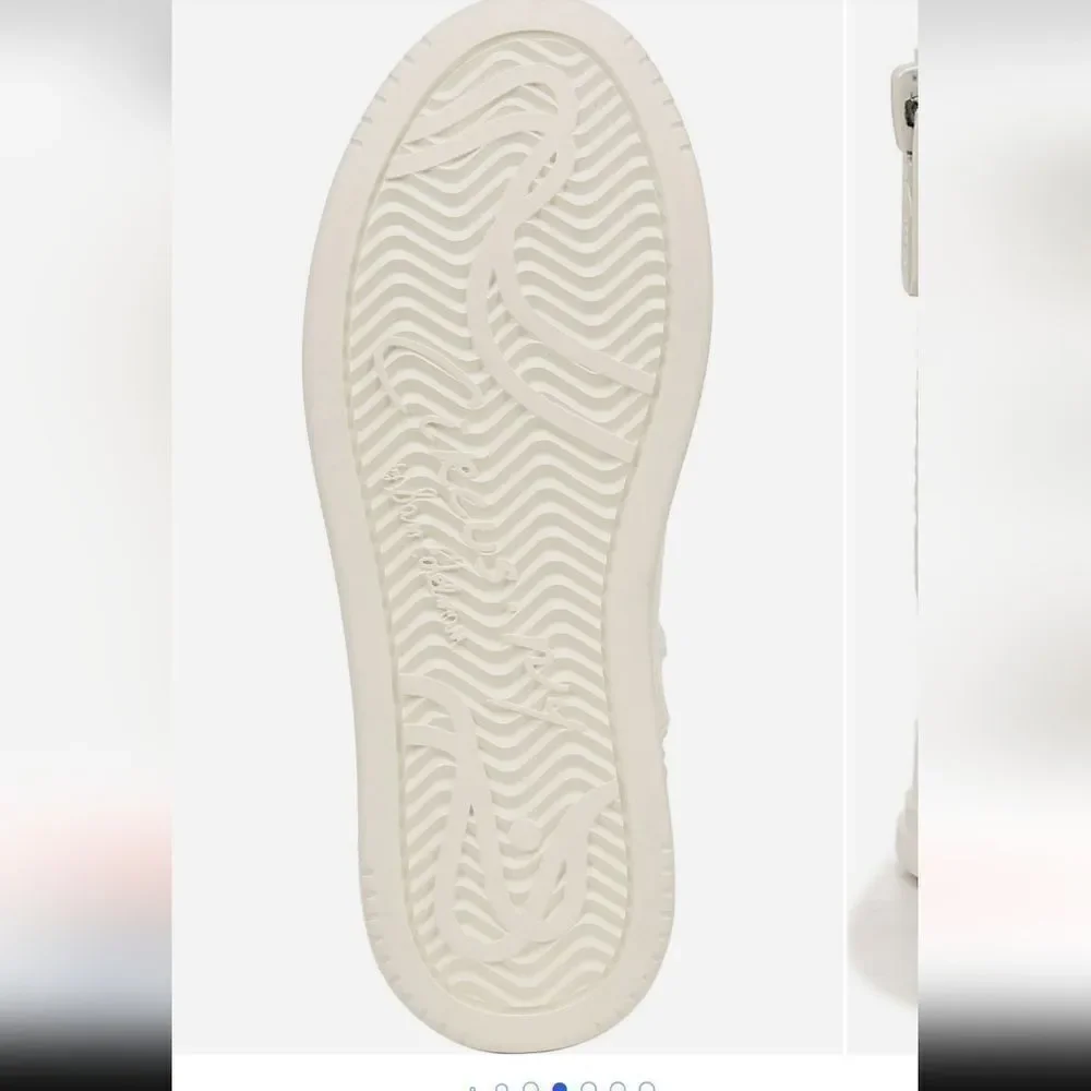 Cream High-Top Sneakers